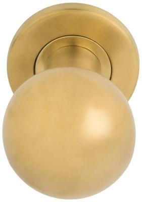 Formani | Voordeurknop BASIC LB501V Vast op Rozet | PVD Mat Goud