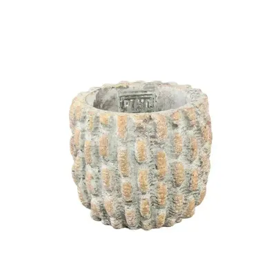 PTMD Bloempot Denise Cream Ø9cm PTMD Bloempot Denise Cream Ø9cm