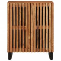 Dressoir 60x34x75 cm massief acaciahout - thumbnail