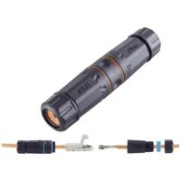BKL Electronic 10121207 LSA-verbinders, CAT 6a, IP68, outdoor Zwart Inhoud: 1 stuk(s) - thumbnail