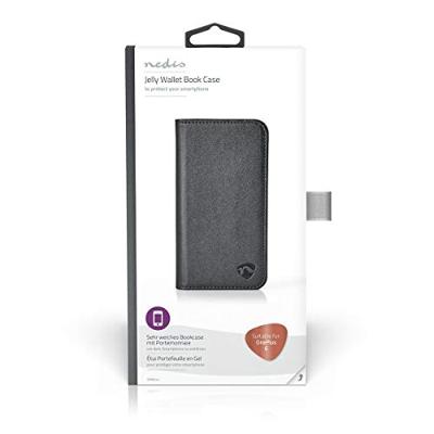 Nedis swb50002bk wallet book voor oneplus 5t zwart