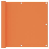 VidaXL Balkonscherm 90x500 cm oxford stof oranje - thumbnail