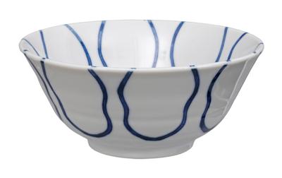 Keramische Blauw-Witte Kom - Mixed Bowls - 500ml - 15 x 7cm
