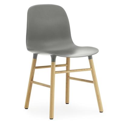 Normann Copenhagen Form eetkamerstoel Grey vierpoot eikenhout Normann Copenhagen Form eetkamerstoel Grey vierpoot eikenhout