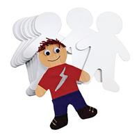 Colorations - personen vormen groot, 24st. - thumbnail