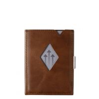 Exentri Leather Multi Wallet hazelnut Dames portemonnee - thumbnail