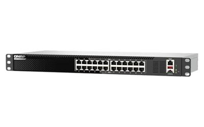 QNAP Switch QSW-M3224-24T | 24x 10GbE RJ45, L3 Managed, Rackmount