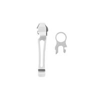 Leatherman Pocketclip + Koordoog Mes En Multitools Accessoire Grijs - thumbnail