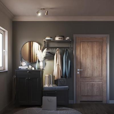 Riga - LED plafondlamp - 2 spots - Draaibaar en dimbaar - GU10 - Kantelbaar - Plafondspot - IP20 voor binnen - RVS