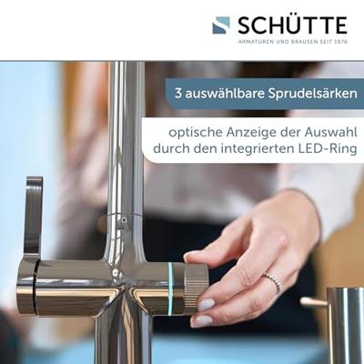 Schutte AQUASTAR PREMIUM spoelwater mengkraan | + koel- en filtersysteem | Chroom - 99900 Schutte AQUASTAR PREMIUM spoelwater mengkraan | + koel- en filtersysteem | Chroom - 99900