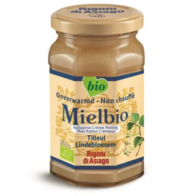 Mielbio Lindebloesem creme honing bio 300 Gram