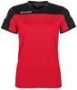 Stanno sport T-shirt rood/zwart - thumbnail