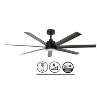 Beacon Plafondventilator zwartAtlanta Led Ø 142cm IP55 - 213183 - thumbnail