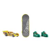 Mattel Ot Wheels Skate Collector Skate + voertuig geel - thumbnail