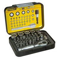 Stanley handgereedschap Bitset Expert Pro 1/4" - Ratelsleutel (40 delig) - 1-13-906 - thumbnail