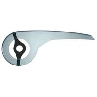 Hesling Kettingscherm prisma 51 cm transparant - thumbnail