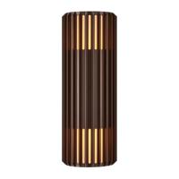 Nordlux Buitenlamp Aludra seaside 2 lichts wand bruin metallic - thumbnail