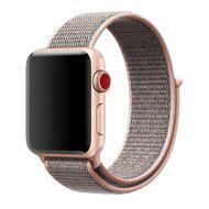Sport Loop nylon bandje - Roze - Geschikt voor Apple Watch 38mm / 40mm / 41mm / 42mm - thumbnail