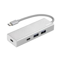 Hama Aluminium USB 3.2 Gen 2 (3.1 Gen 2) Type-C 5000 Mbit/s Zilver - thumbnail