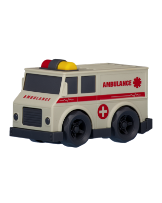 Speelgoed truck - Wit