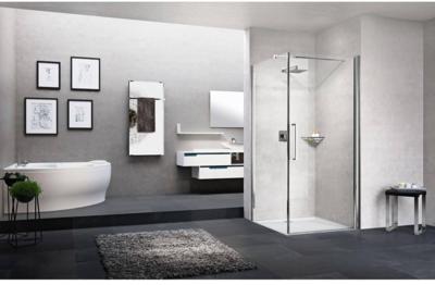 Novellini Young Zijwand 101-103x200 cm helder glas Mat Chroom