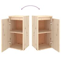 Tv-meubelen 2 st massief grenenhout - thumbnail