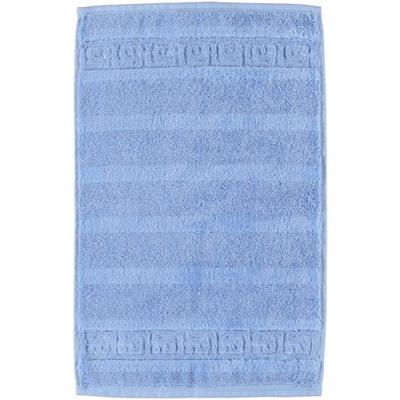 Cawö Cawö Noblesse Uni Gastendoekje 30x50 Lichtblauw