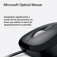 Microsoft Basic Optical Mouse muis Ambidextrous USB Type-A Optisch 800 DPI - thumbnail