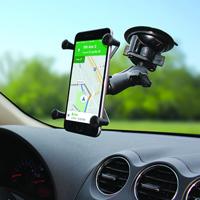 RAM MOUNTS X-Grip Zuigvoethouder voor smartphones tot 82,6 mm breed - B-kogel (1 inch), medium verbindingsarm - thumbnail