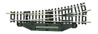 N Fleischmann rails (zonder ballastbed) 22261 Wissel, Elektrisch, Links 112.6 mm 15 ° 362.6 mm 1 stuk(s) - thumbnail