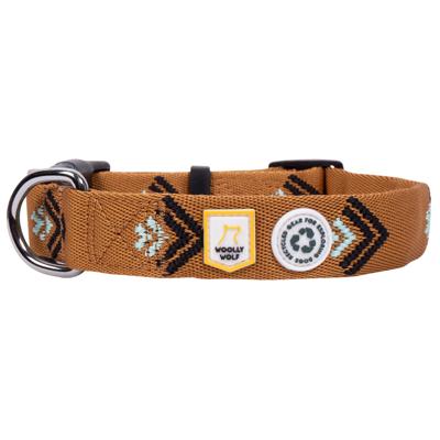 WOOLLY WOLF Hondenhalsband Explorer, geel, Maat: S WOOLLY WOLF Hondenhalsband Explorer, geel, Maat: S