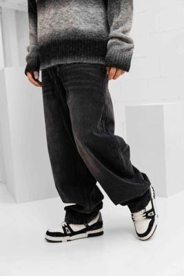 Project x Paris Barrel Fit Jeans Heren Zwart - Maat XS - Kleur: Zwart | Soccerfanshop