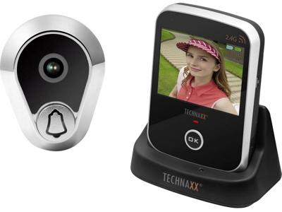 Technaxx 4648 Complete set voor Video-deurintercom Radiografisch Zwart
