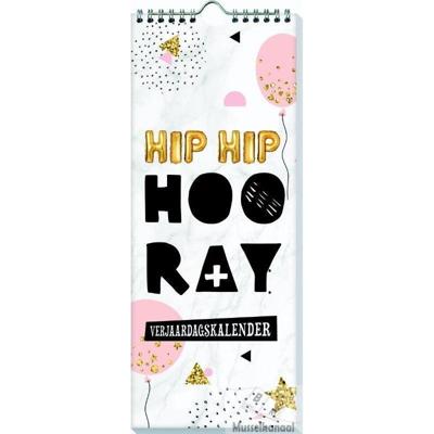 HIP HIP Hooray verjaardagskalender