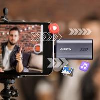 ADATA SC750 1 TB USB Type-C 3.2 Gen 2 (3.1 Gen 2) Zwart - thumbnail