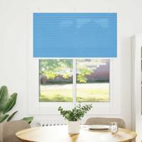 Pliss rolgordijn 110x150cm stofbreedte 109,4cm polyester blauw - thumbnail