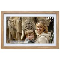 Denver PFF2162LW Digitale WiFi-fotolijst 54.6 cm 21.5 inch Energielabel: E (A - G) 1920 x 1080 Pixel 32 GB Hout - thumbnail