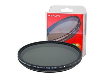 Marumi grijs variabel filter dhg nd2-nd400 55 mm