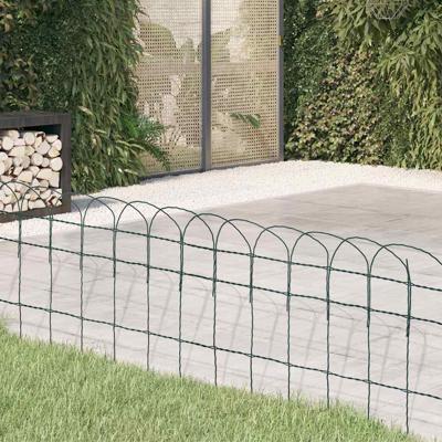 Borderafscheiding 25x0,4 m gepoedercoat ijzer