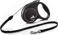 flexi 4000498033302 riem zwart kantdesign, grijs, 132,1 g - thumbnail