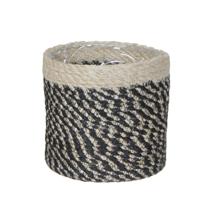 Mica mand bonaparte zwart 14 cm | 18 stuks - thumbnail