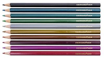 Eberhard Faber EF-514808 WK22 Kleurpotloden EFA Metallic 10 Stuks