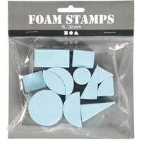 Creativ Company Https://www.cchobby.nl/foam-stempels-h-25-mm-afm-15-30-mm-12-stuk-1-doos - thumbnail