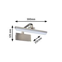 Paulmann Renan 95568 LED-schilderijlamp 6 W Warmwit Messing - thumbnail