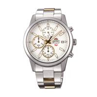 Orient Watch FKU00001W0 Heren Horloge 40mm Quartz 5 ATM - thumbnail