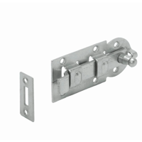 GB rolschuif met bocht 120 verzinkt etiket | 1 stuk - 17231129 - thumbnail