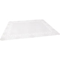 Taartrand | papier | 34x26cm | rechthoekig | wit | 2000 stuks - thumbnail