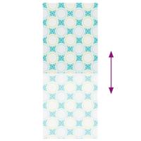 Doucherolgordijn 90x240 cm stofbreedte 86 cm - thumbnail