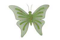 HBX Natural Living Deco vlinder fab 44x3,5x33cm metaal - thumbnail