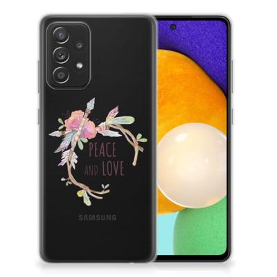 Samsung Galaxy A52 (5G/4G) Telefoonhoesje met Naam Boho Text Samsung Galaxy A52 (5G/4G) Telefoonhoesje met Naam Boho Text